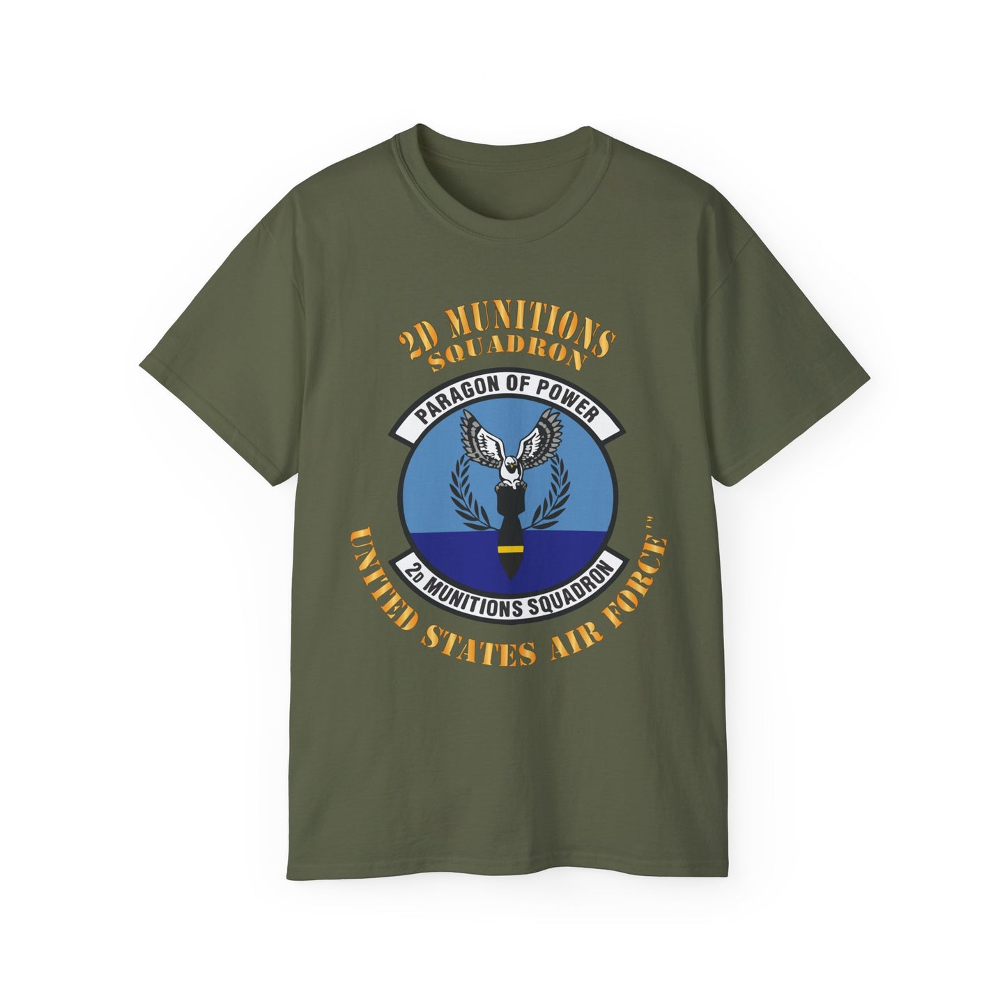 Unisex Ultra Cotton Tee - USAF - 2nd Munitions Squadron
