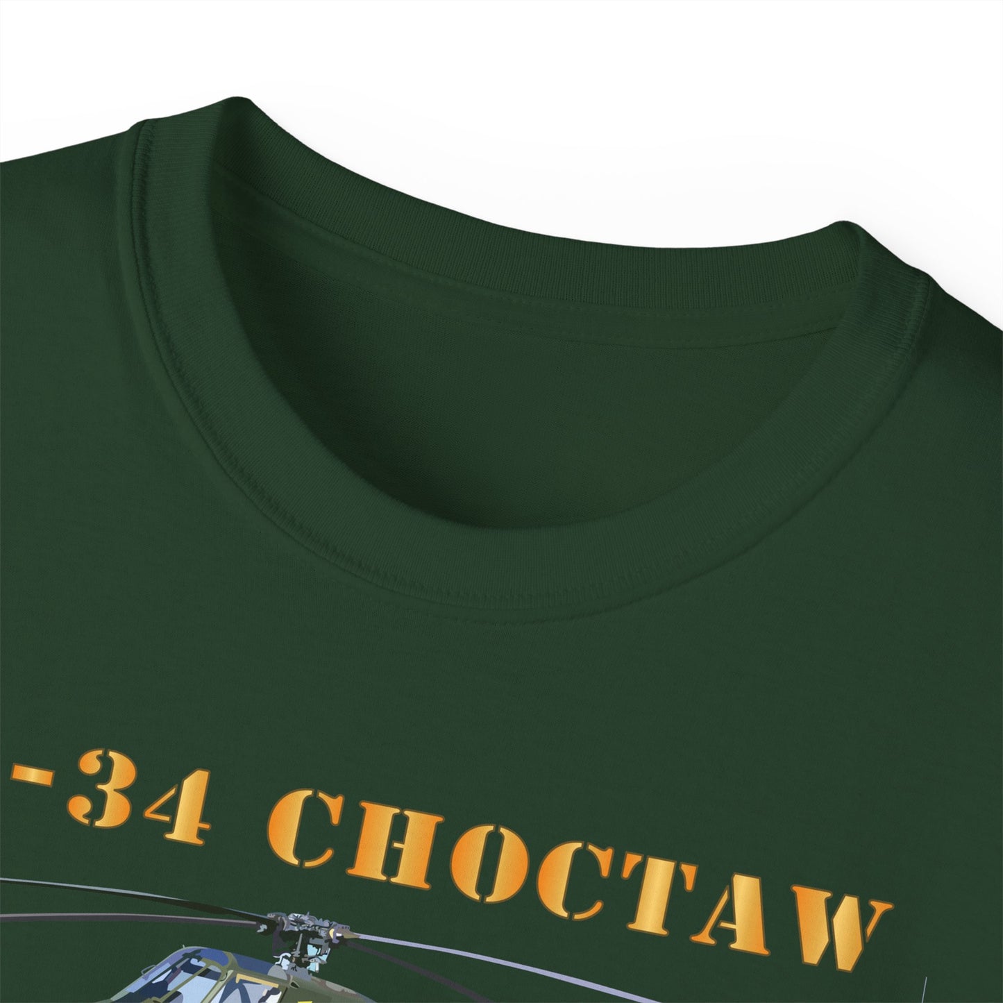 Unisex Ultra Cotton Tee - H-34 Choctaw with Txt X 300