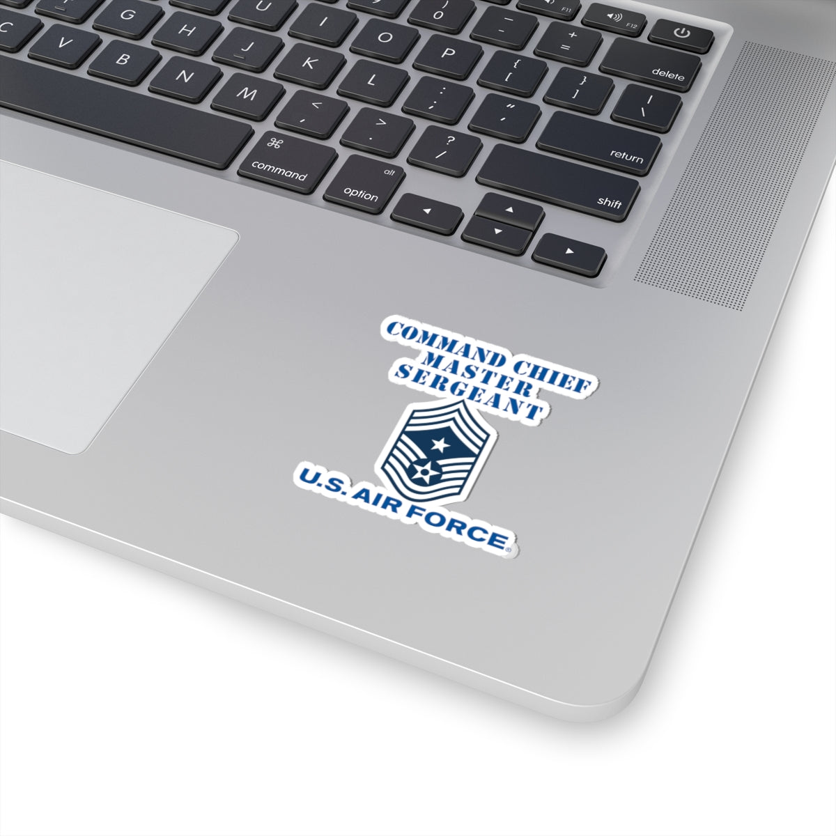 Kiss-Cut Stickers - USAF - Command Chief Master Sergeant (E9c) - 2020 - US Air Force w Text X 300