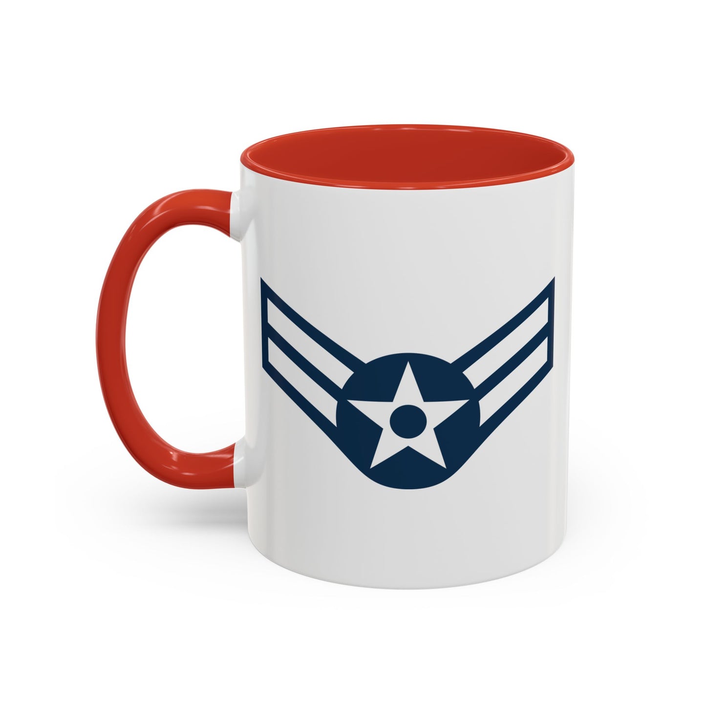 Accent Coffee Mug (11oz & 15oz) - USAF - Airman - First Class (E3) - 2020