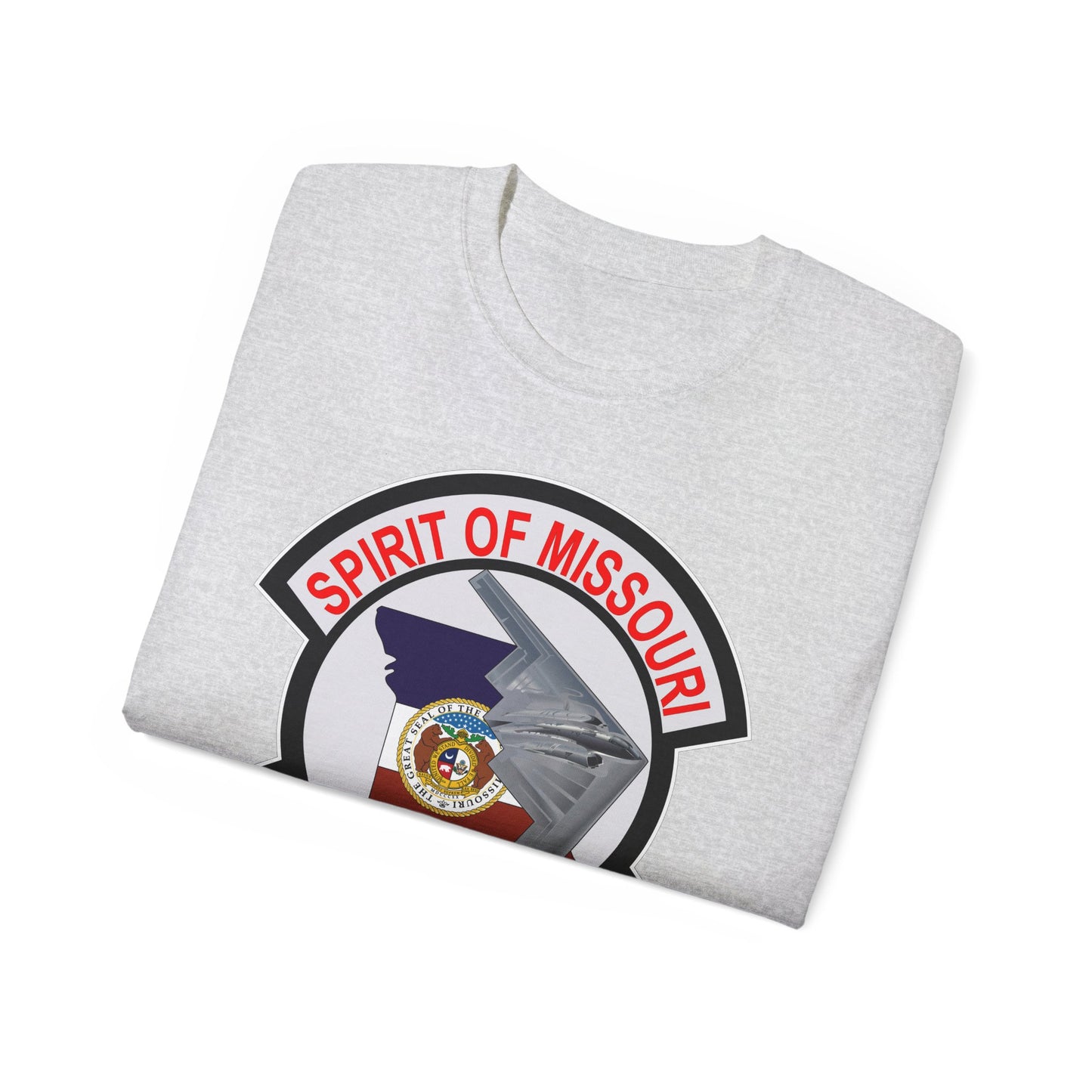 Unisex Ultra Cotton Tee - USAF - B2 - Spirit of Missouri - Stealth Bomber wo Txt