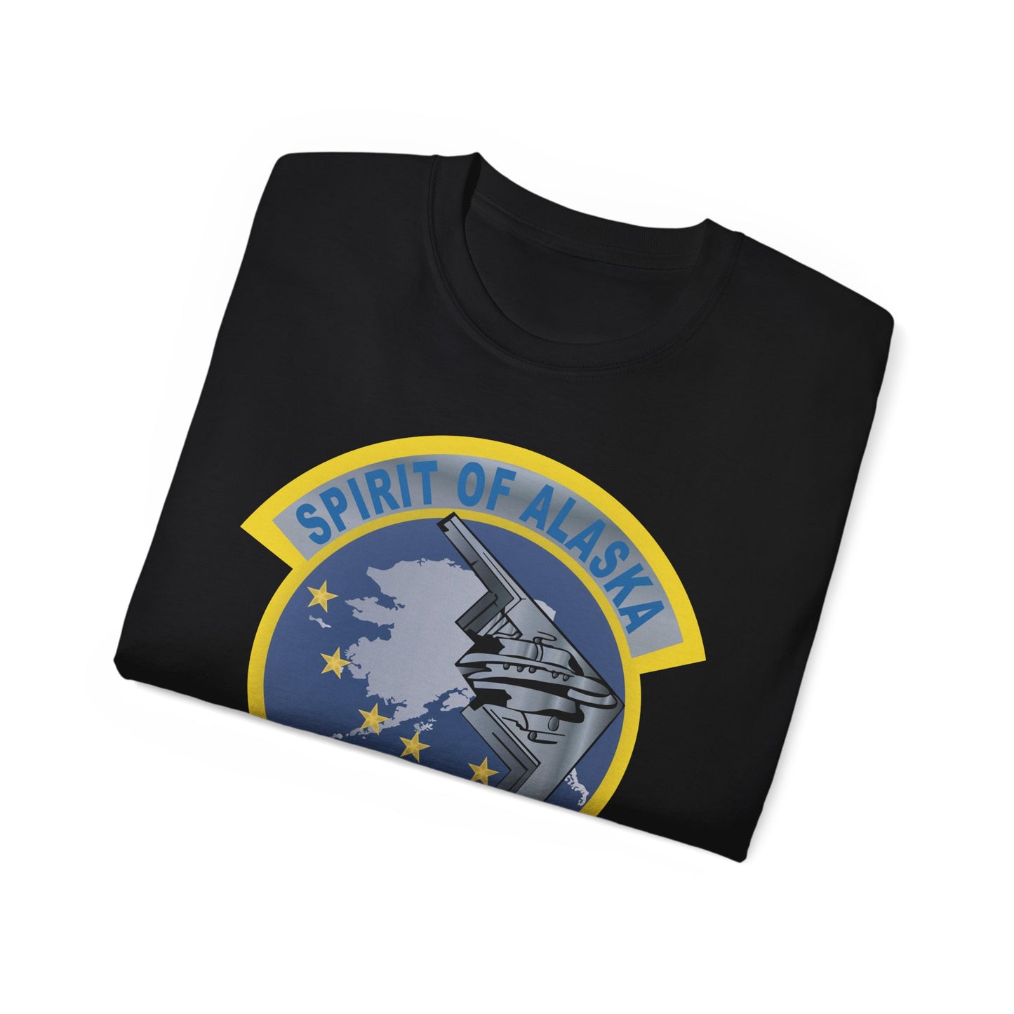 Unisex Ultra Cotton Tee - USAF - B2 - Spirit of Alaska - Stealth Bomber wo txt X 300