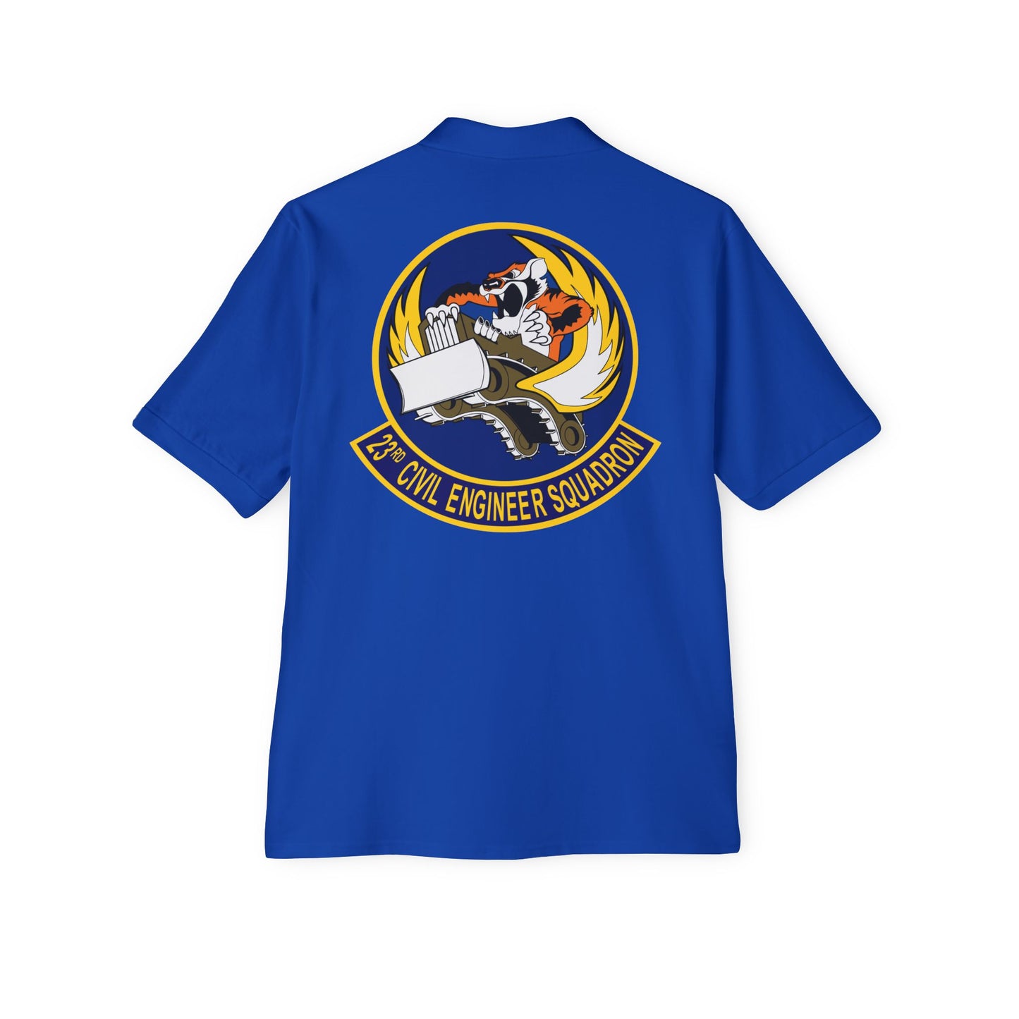 Men's Piqué Polo - USAF - 23d Civil Engineer Squadron wo Txt