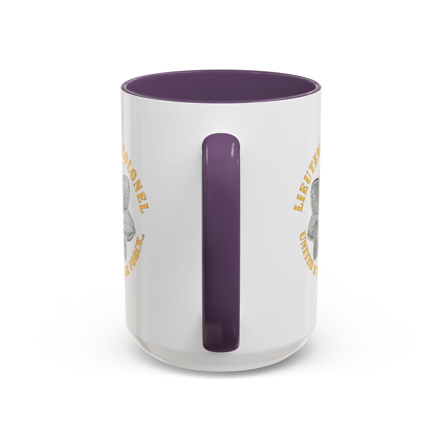 Accent Coffee Mug (11oz & 15oz) - USAF - Lieutenant Colonel - LTC - TM X 300