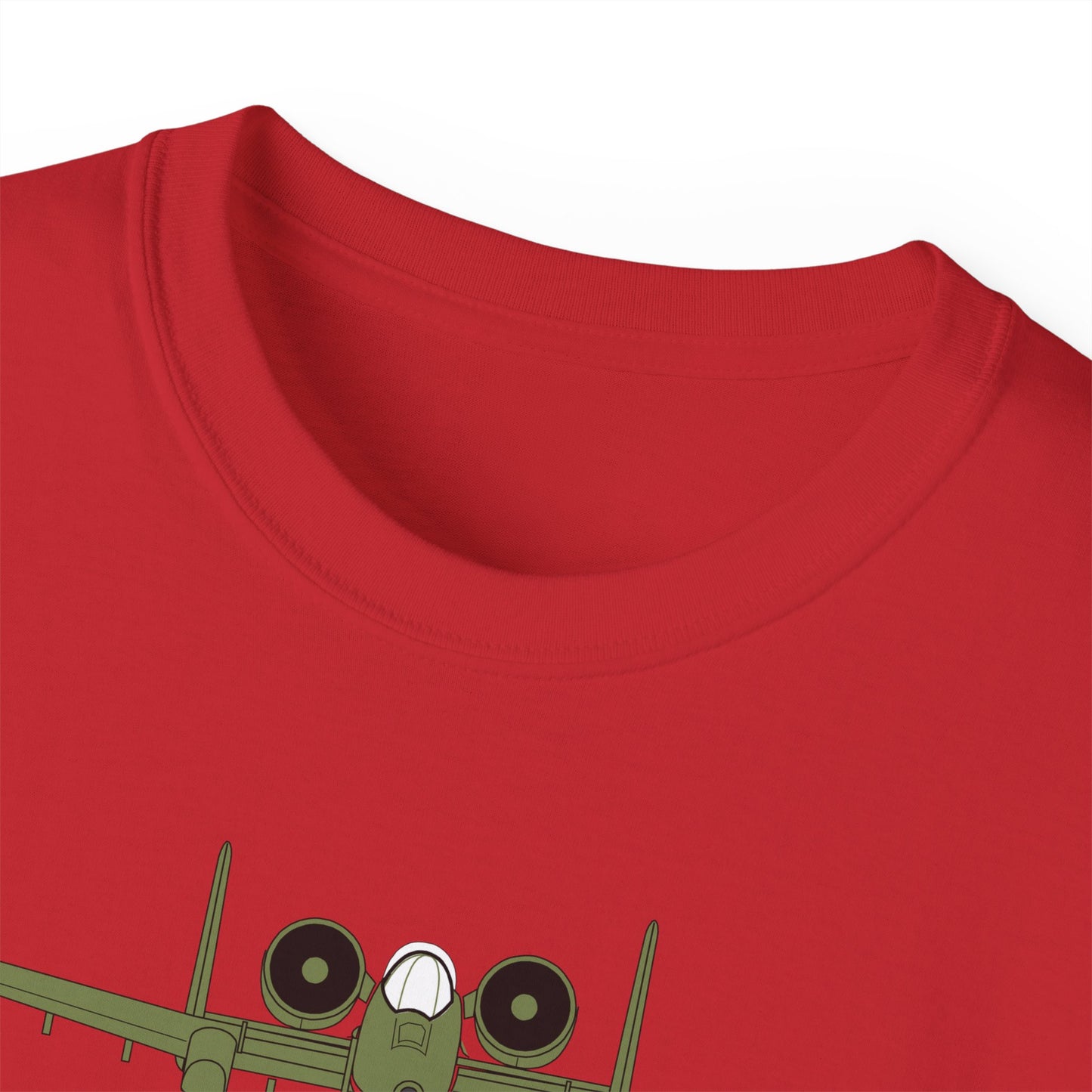 Unisex Ultra Cotton Tee - Aircraft - USAF - A-10 Thunderbolt II - Front X 300