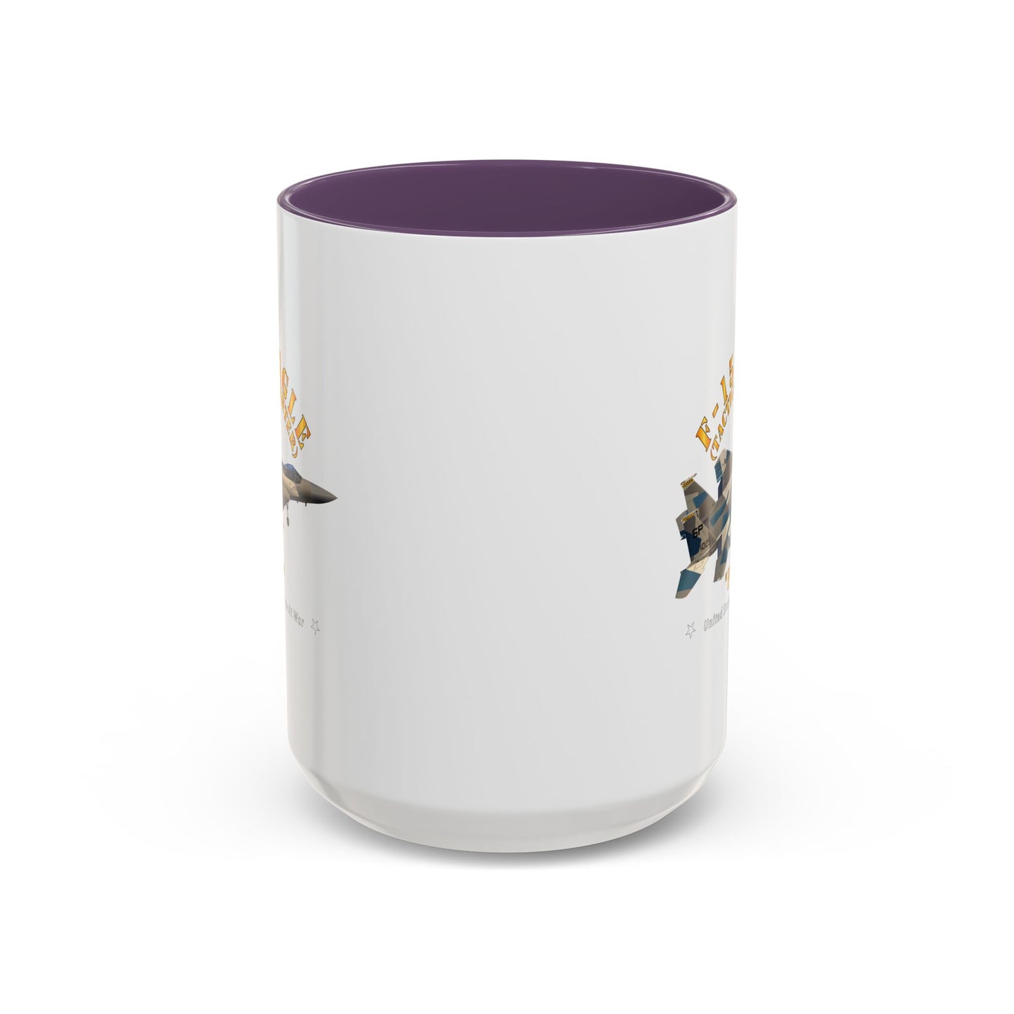 Accent Coffee Mug (11oz & 15oz) - USAF - F15 Eagle - F15