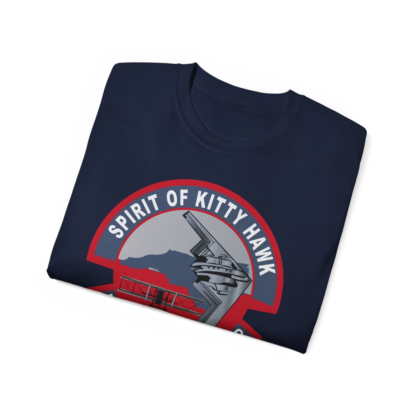 Unisex Ultra Cotton Tee -USAF - B2 - Spirit of Kitty Hawk - Stealth Bomber wo txt X 300
