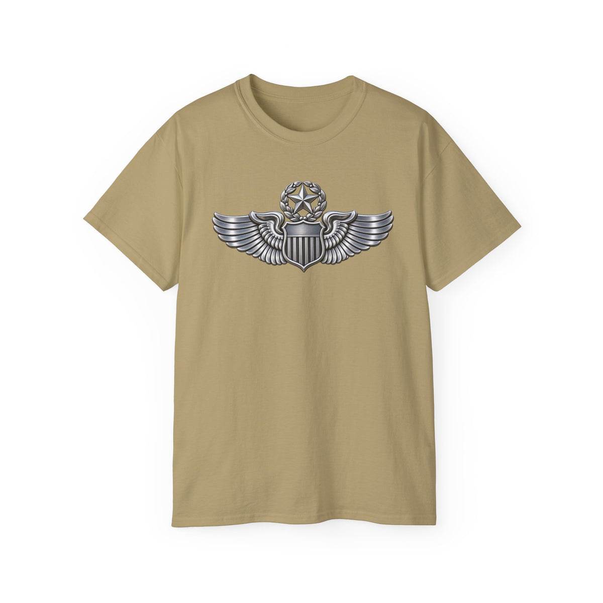 Unisex Ultra Cotton Tee - USAF - Master Pilot Badge wo txt - 3D - Enhanced