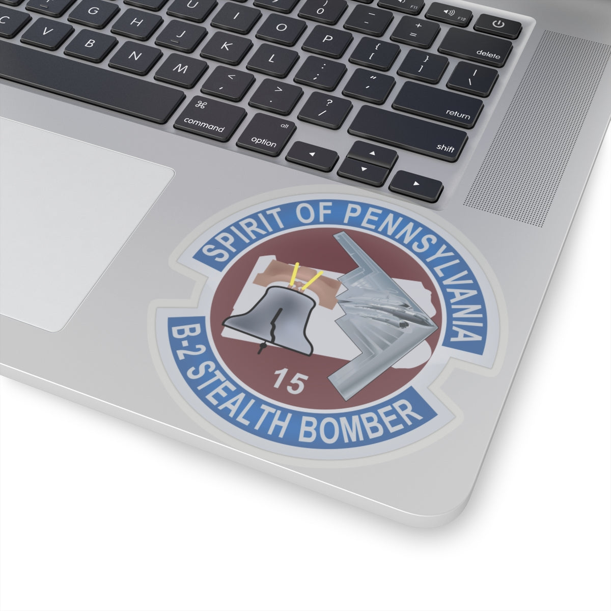 Kiss-Cut Stickers - USAF - B2 - Spirit of Pennsylvania Stealth Bomber wo Txt X 300