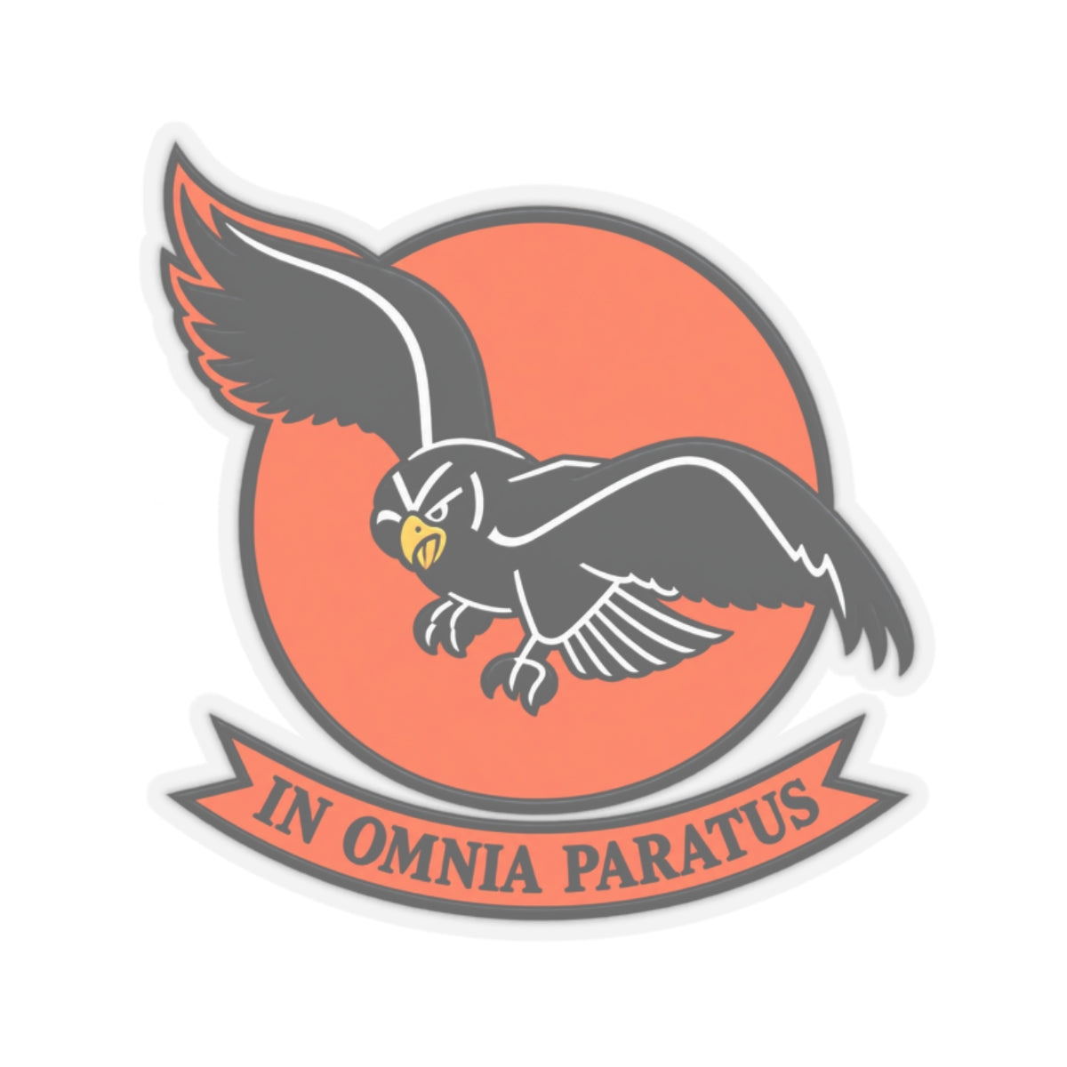 Kiss-Cut Stickers - 98th Fighter-Interceptor Squadron - SSI - wo Txt - 3D - Transparent