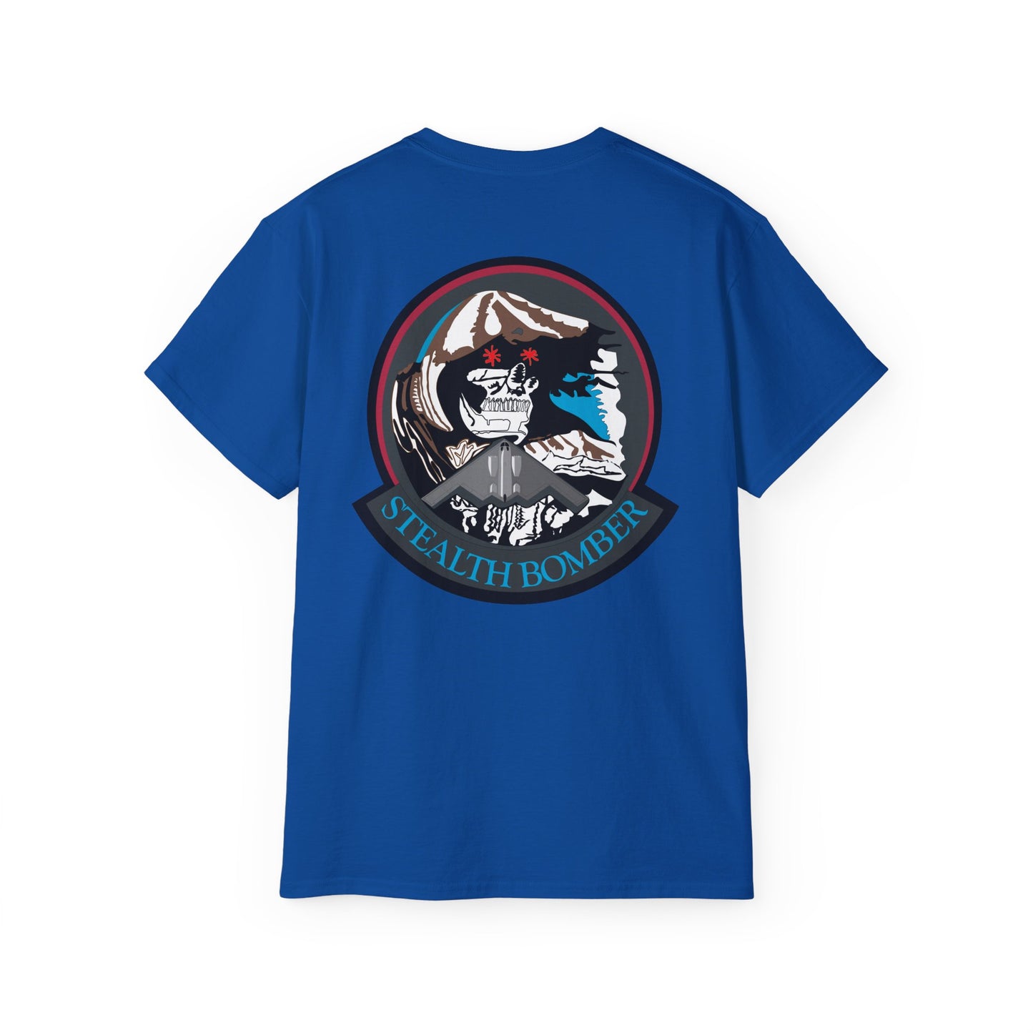 Unisex Ultra Cotton Tee - USAF - B2 - Grim Reaper - Stealth Bomber wo txt X 300