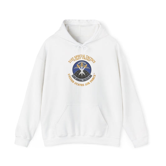 Unisex Heavy Blend Hooded Sweatshirt - USAF - 21st Special Tactics Squadron - First There
