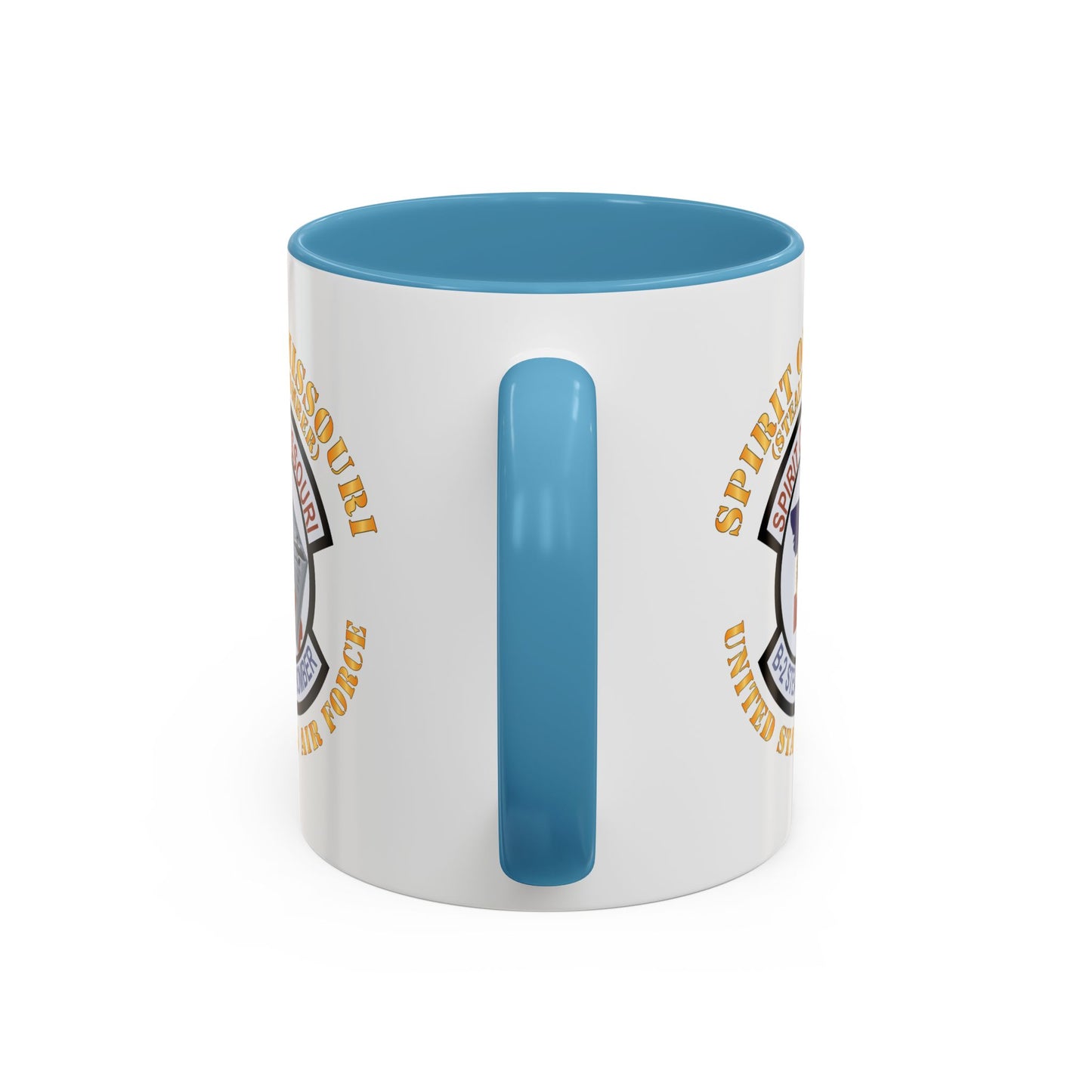 Accent Coffee Mug (11oz & 15oz) - USAF - B2 - Spirit of Missouri Stealth Bomber X 300