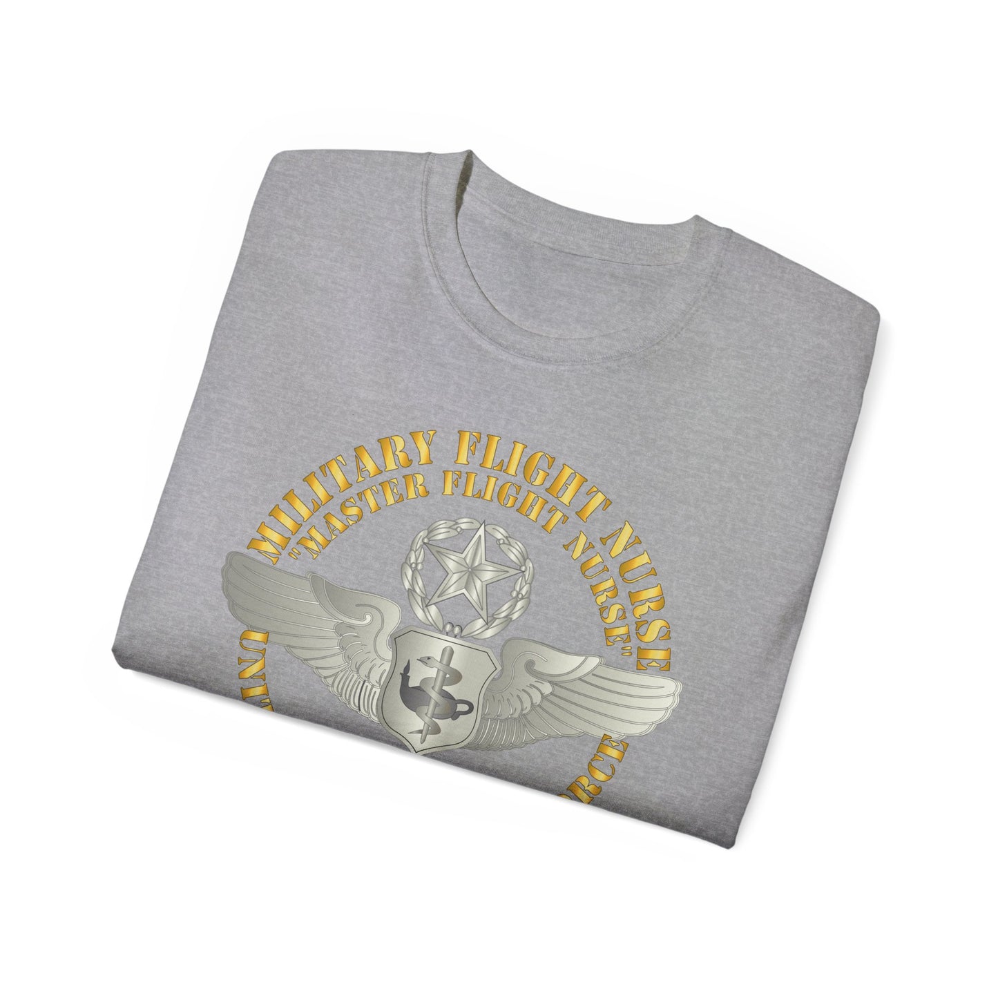 Unisex Ultra Cotton Tee - USAF - Military Flight Nurse - Flight Nurse - Master