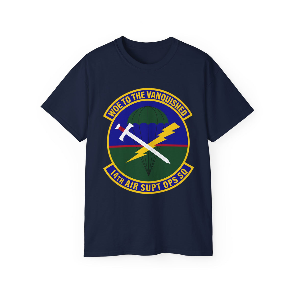 Unisex Ultra Cotton Tee - USAF - 14th Air Support Operations Squadron wo txt