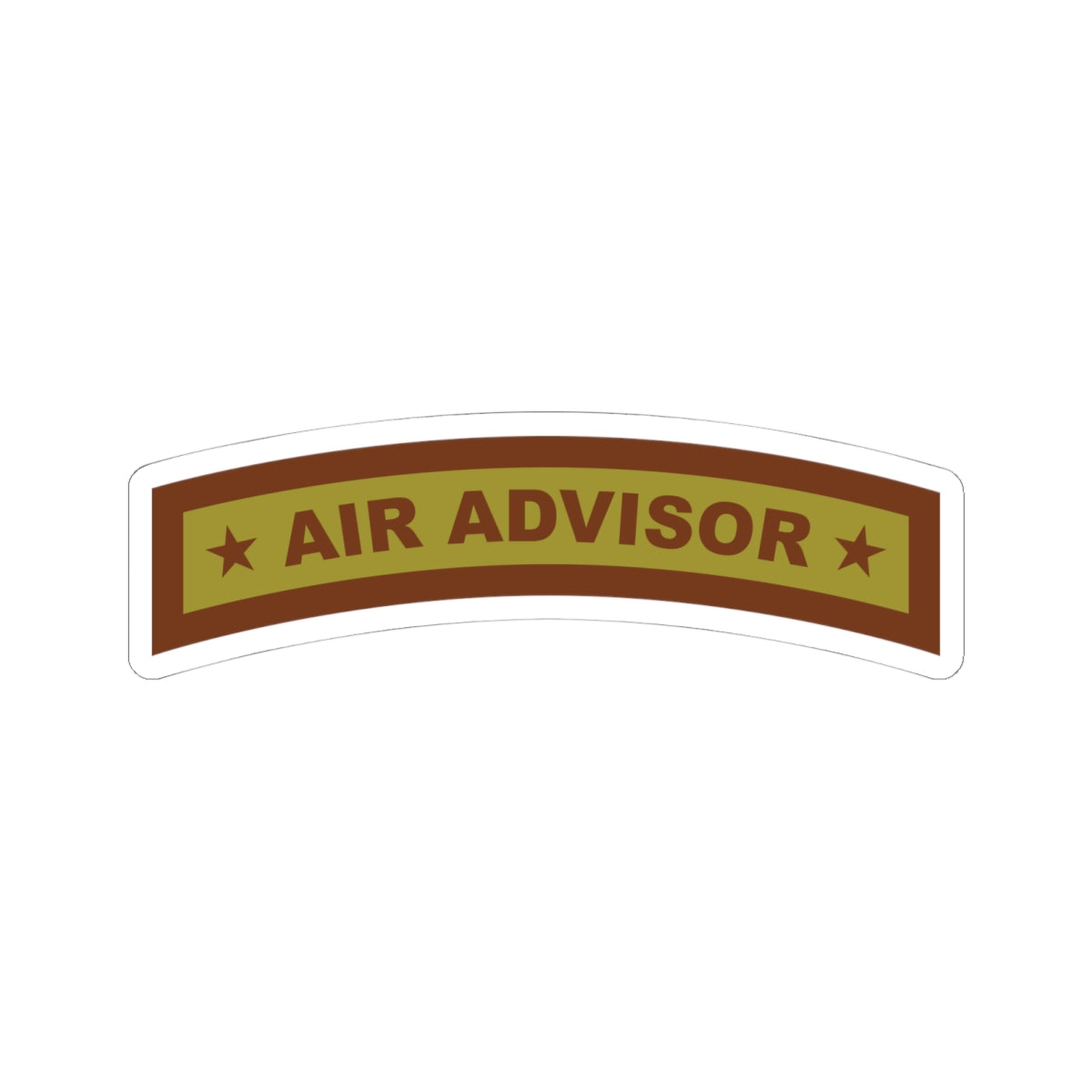Kiss-Cut Stickers - USAF - Advanced Air Advisor Tab