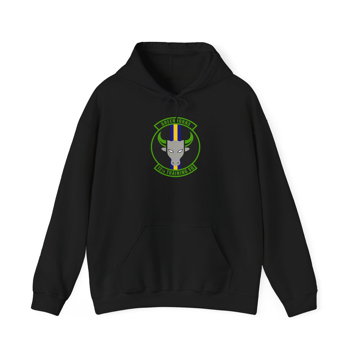 Unisex Heavy Blend Hooded Sweatshirt - USAF - 12th Training Squadron wo txt