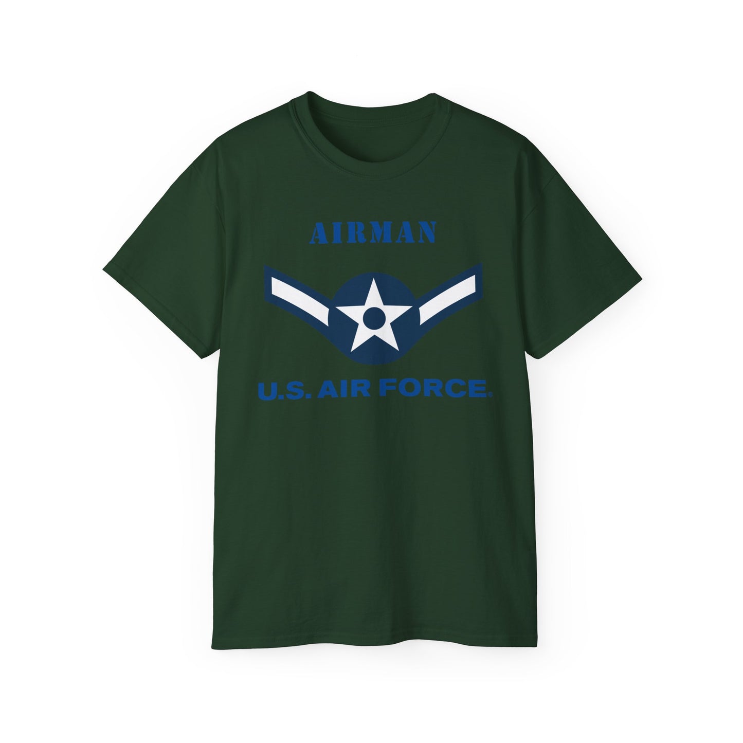 Unisex Ultra Cotton Tee - USAF - Airman (E2) - 2020 - US Air Force w Text X 300