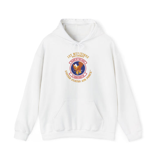 Unisex Heavy Blend Hooded Sweatshirt - USAF - 1st Munitions Squadron (ACC)