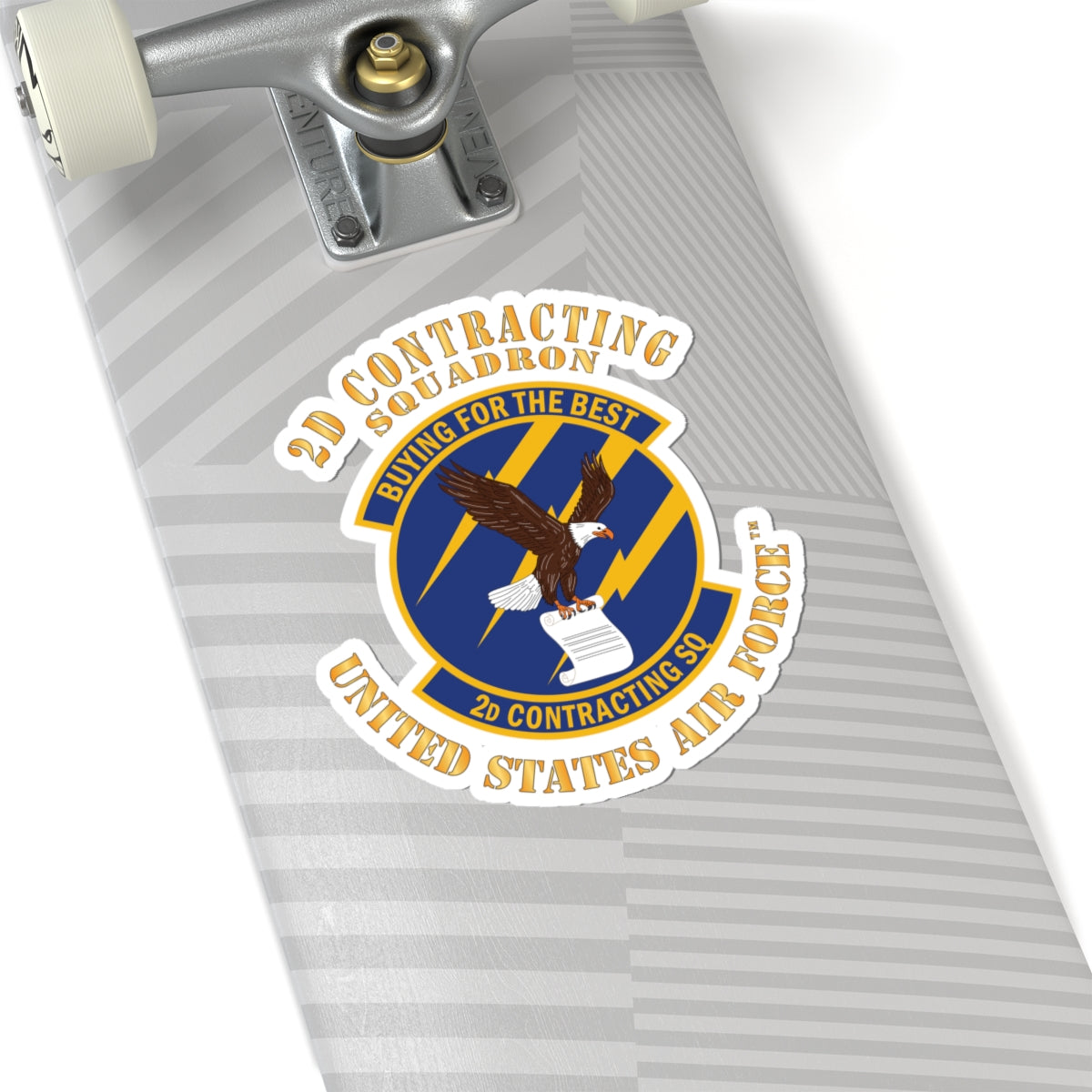 Kiss-Cut Stickers - USAF - 2d Contracting Squadron