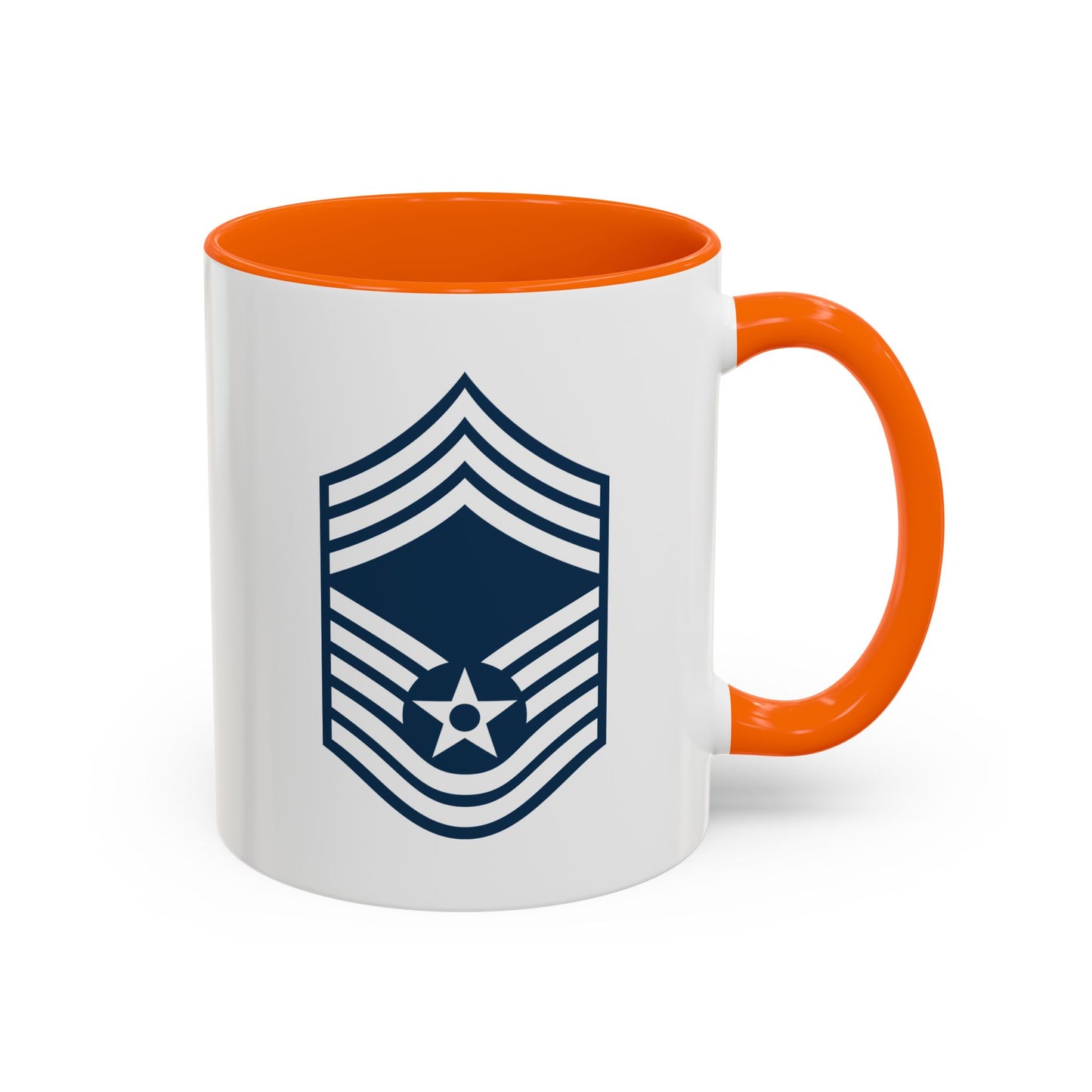 Accent Coffee Mug (11oz & 15oz) - USAF - Chief Master Sergeant (E9a) - 2020