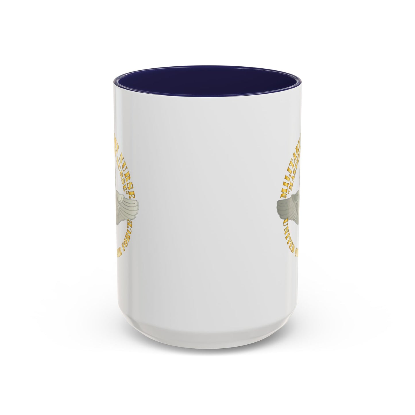 Accent Coffee Mug (11oz & 15oz) - USAF - Military Flight Nurse - Flight Nurse - Master