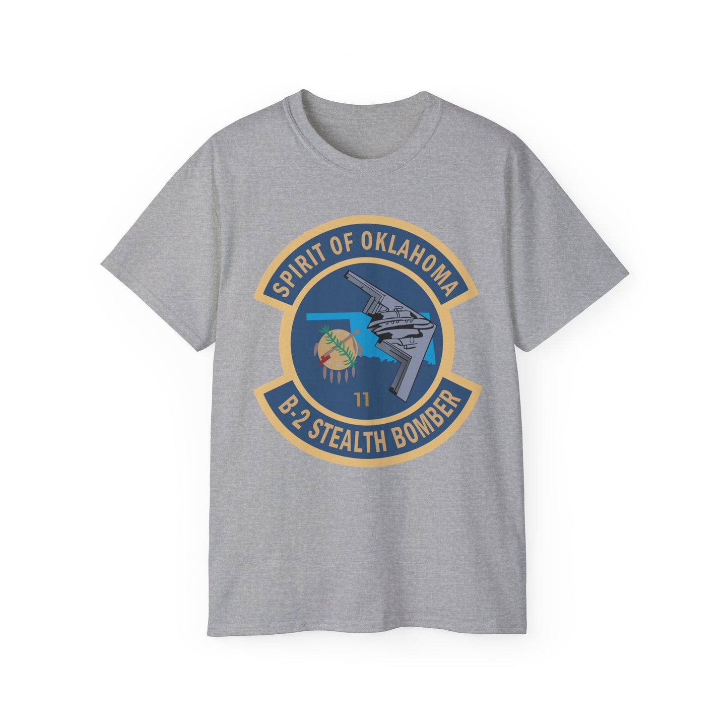 Unisex Ultra Cotton Tee - USAF - B2 - Spirit of Oklahoma - Stealth Bomber wo txt X 300