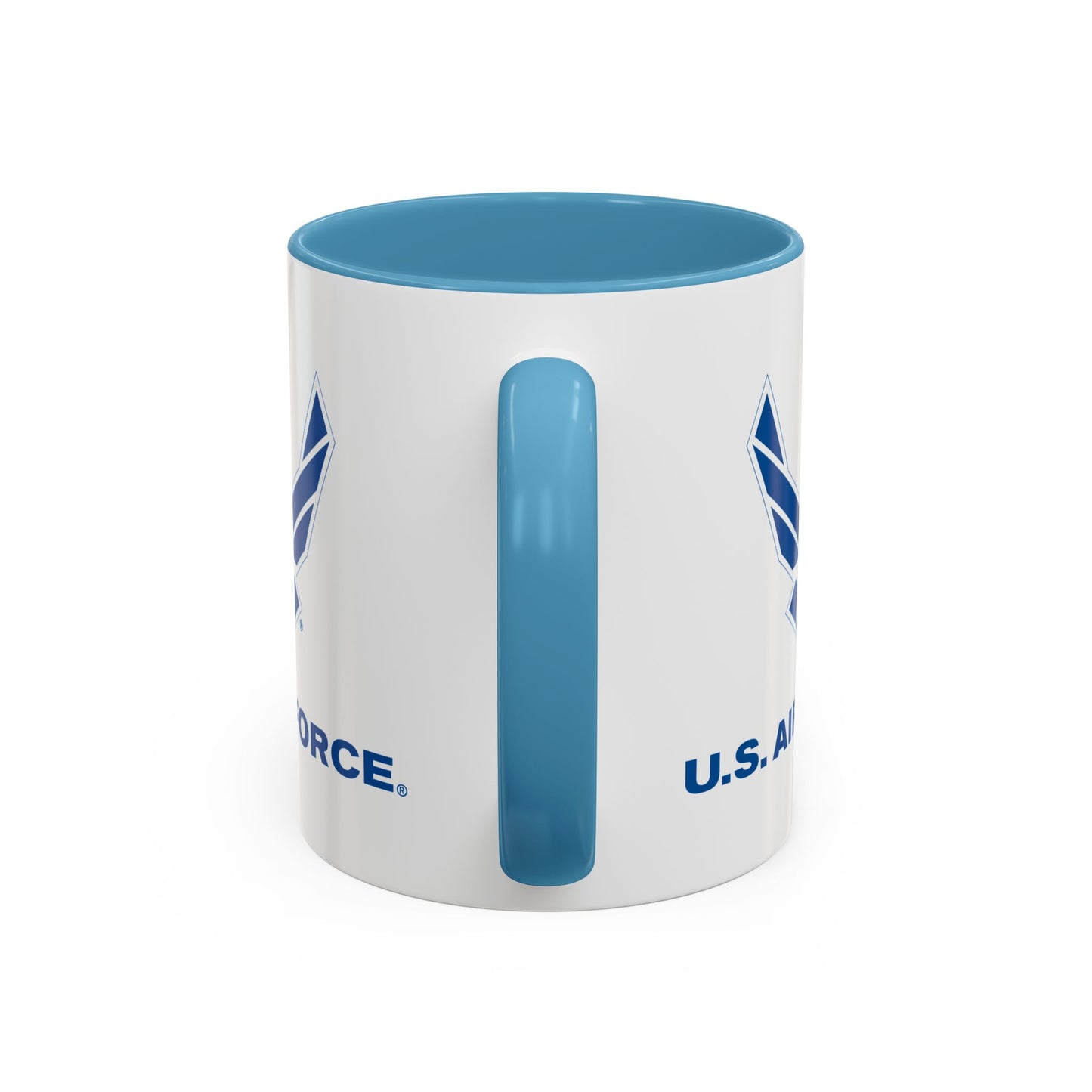 Accent Coffee Mug (11oz & 15oz) - USAF Logo, TM Txt - U S Air Force X 300