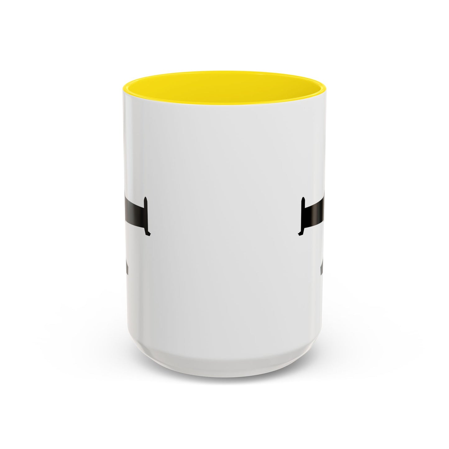 Accent Coffee Mug (11oz & 15oz) - Aircraft - A-37-Trainer - Top - Silhouette X 300