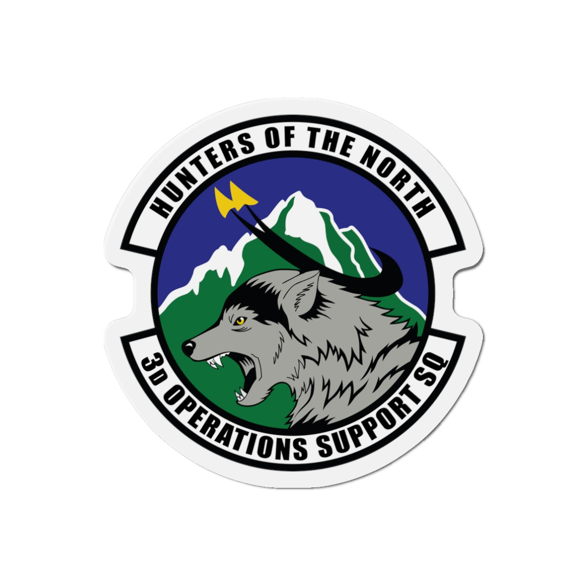 Die-Cut Magnet - USAF - 3rd Operations Support Squadron wo txt X 300