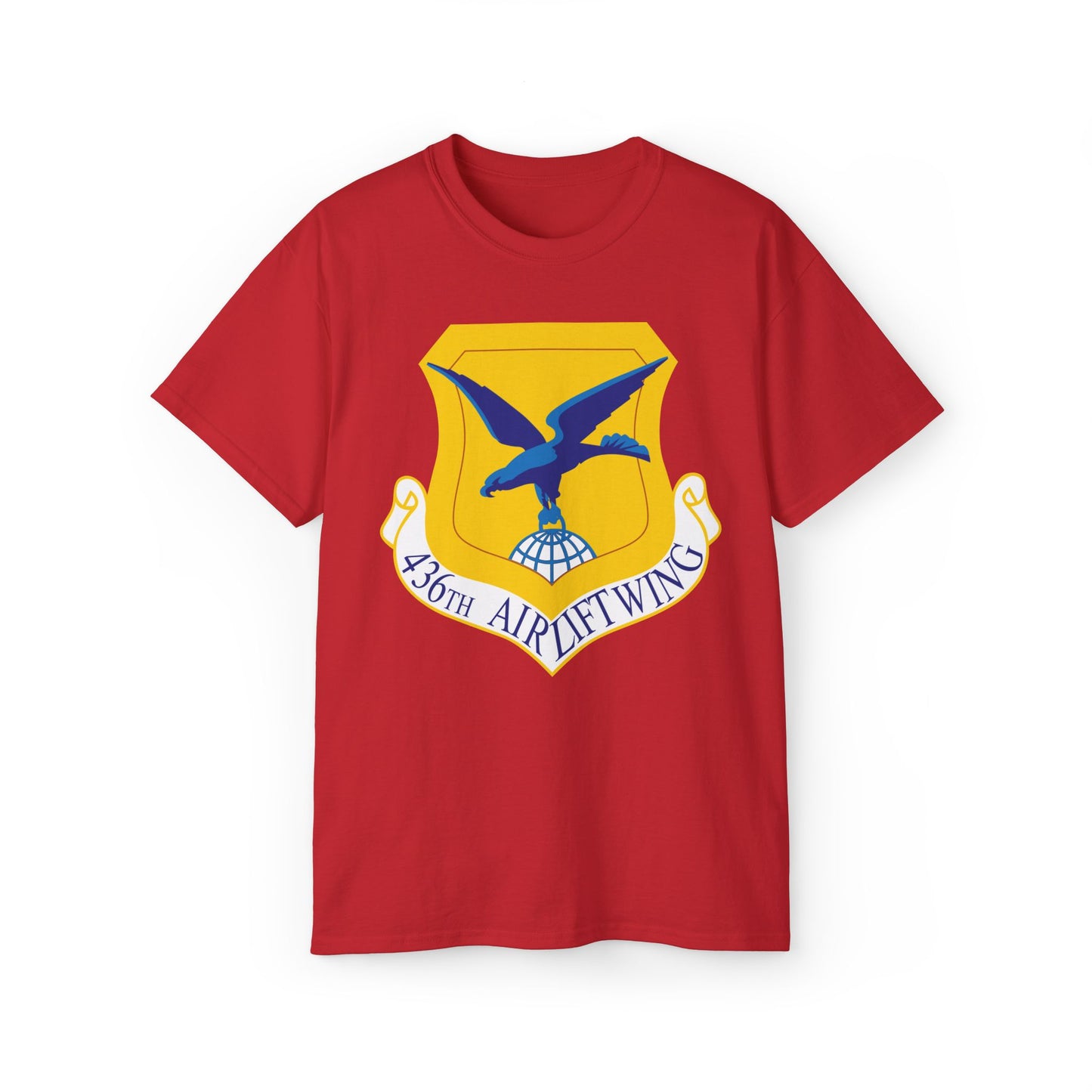 Unisex Ultra Cotton Tee - USAF - 436th Airlift Wing wo Txt X 300
