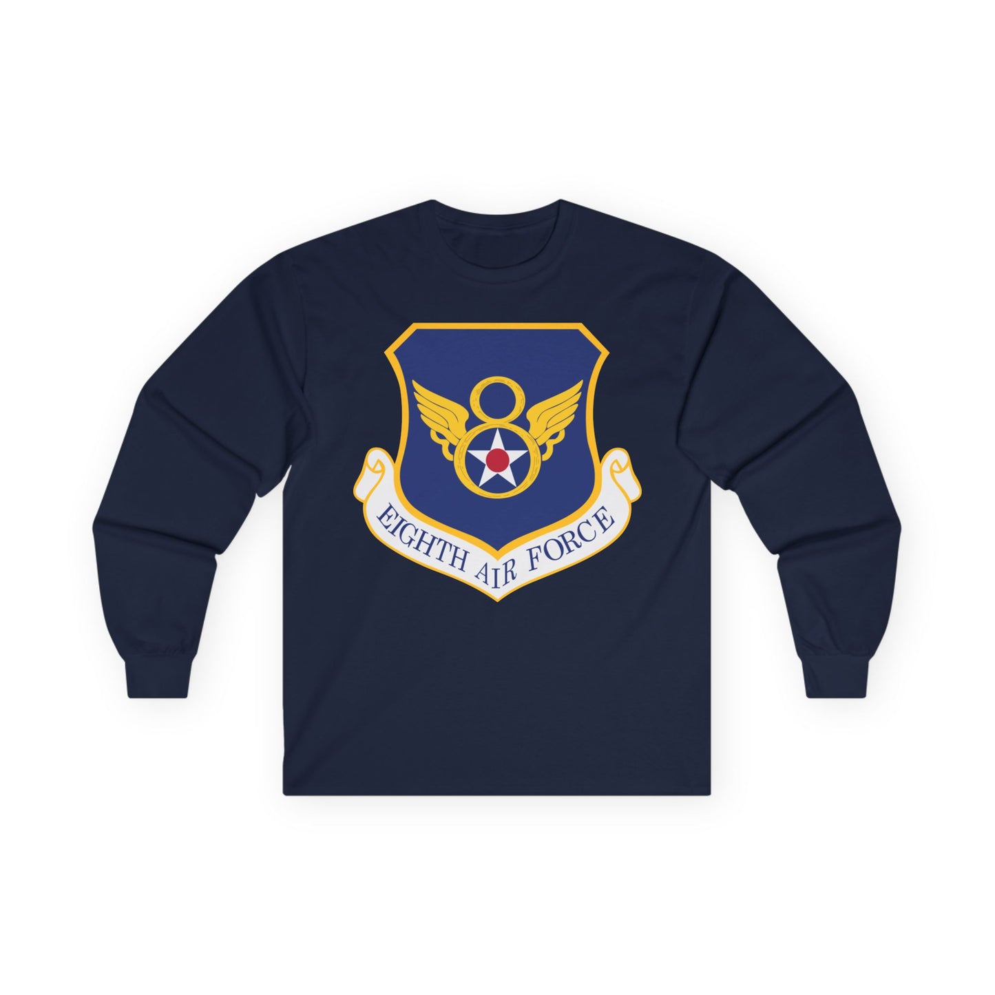 Unisex Ultra Cotton Long Sleeve Tee - USAF - 8th Air Force wo txt X 300