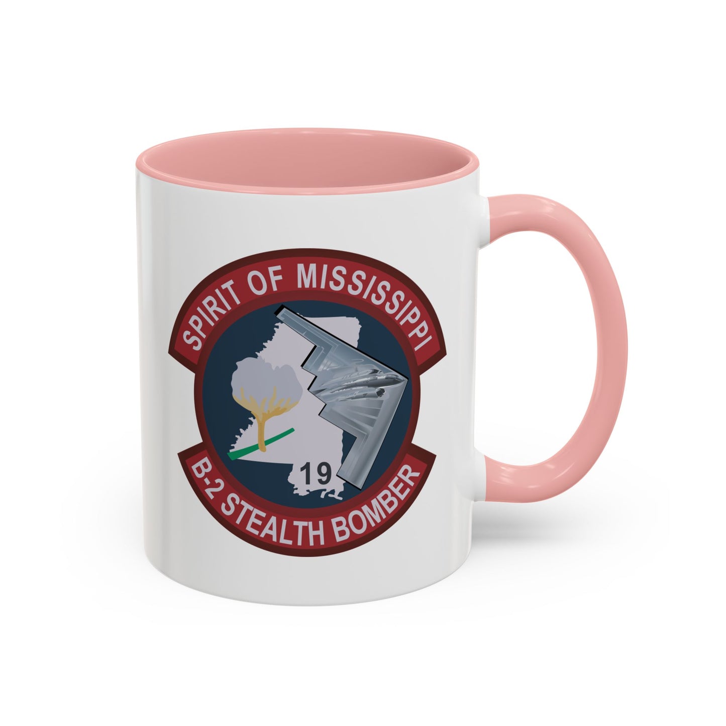 Accent Coffee Mug (11oz & 15oz) - USAF - B2 - Spirit of Mississippi - Stealth Bomber wo txt X 300