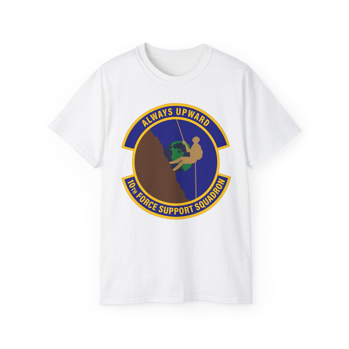Unisex Ultra Cotton Tee - USAF - 10th Force Support Squadron wo txt