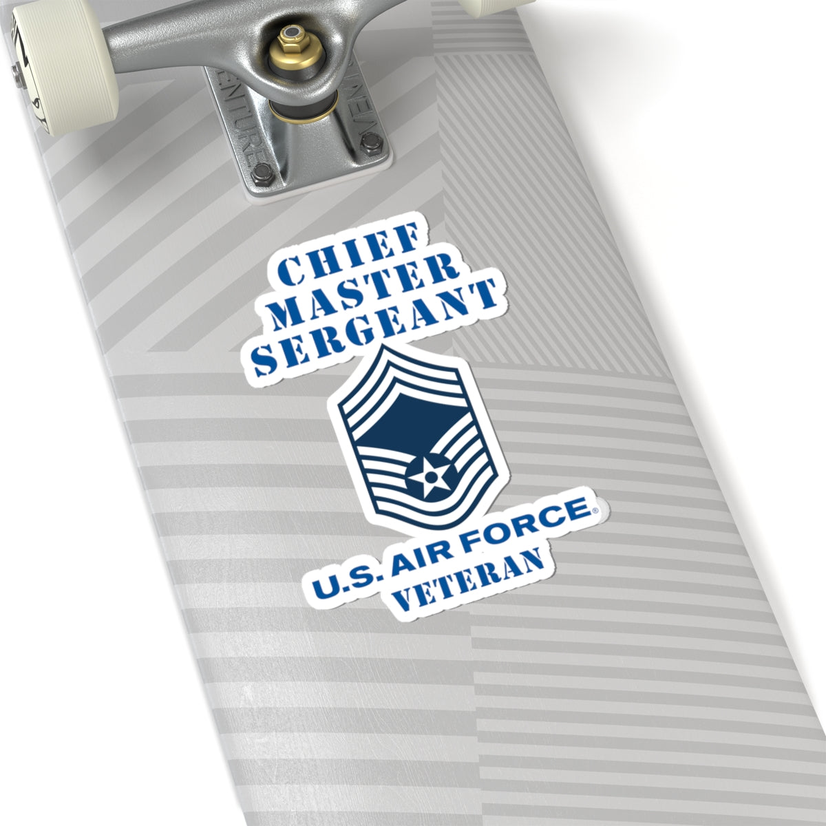 Kiss-Cut Stickers - USAF - Chief Master Sergeant (E9a) - 2020 - Veteran