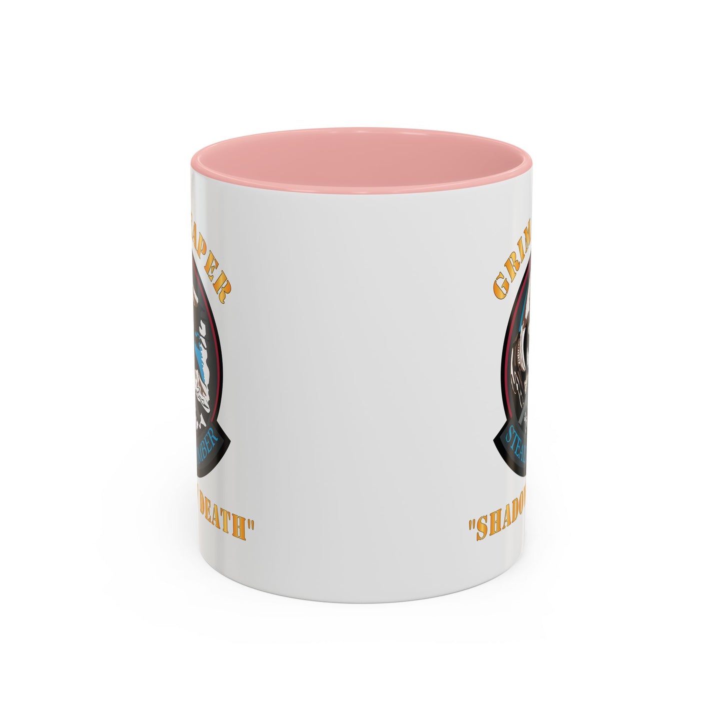 Accent Coffee Mug (11oz & 15oz) - USAF - B2 - Grim Reaper - Stealth Bomber X 300