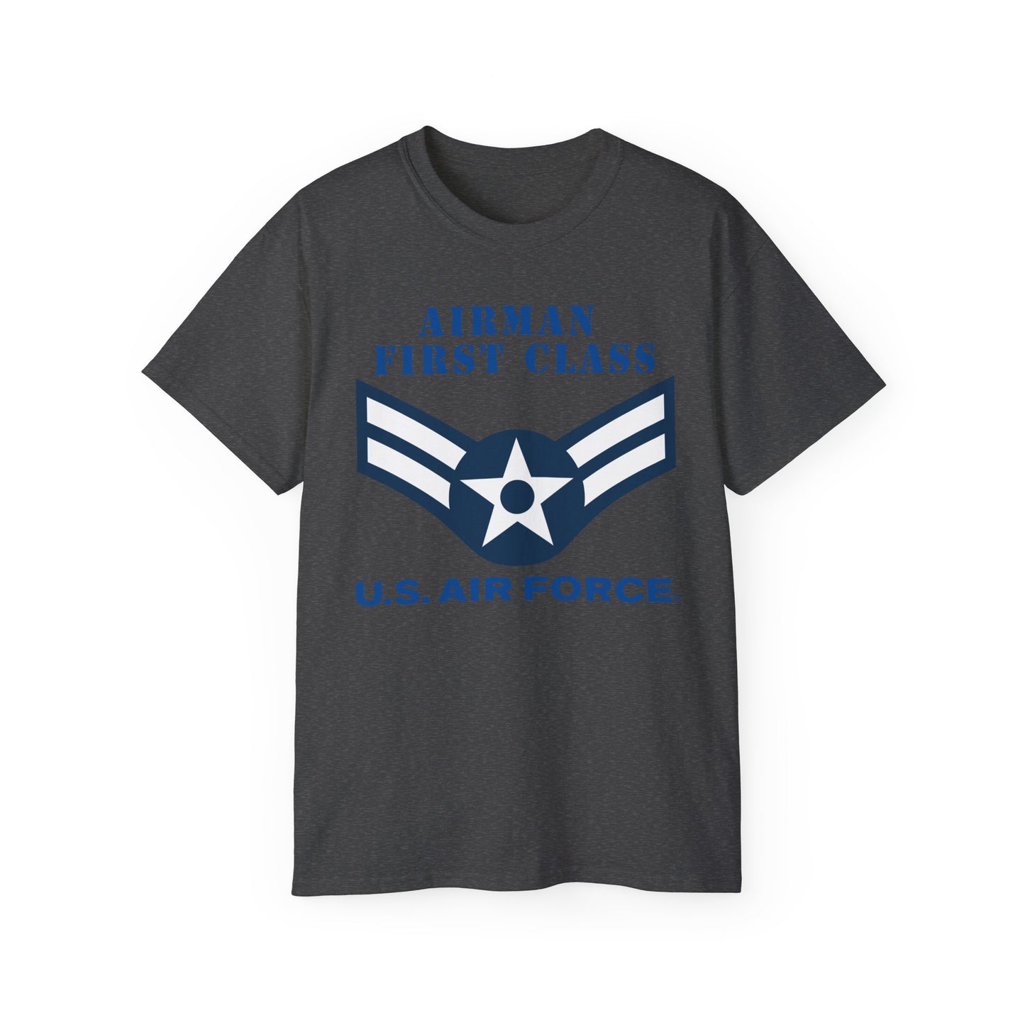 Unisex Ultra Cotton Tee - USAF - Airman - First Class (E3) - 2020 - US Air Force w Text X 300