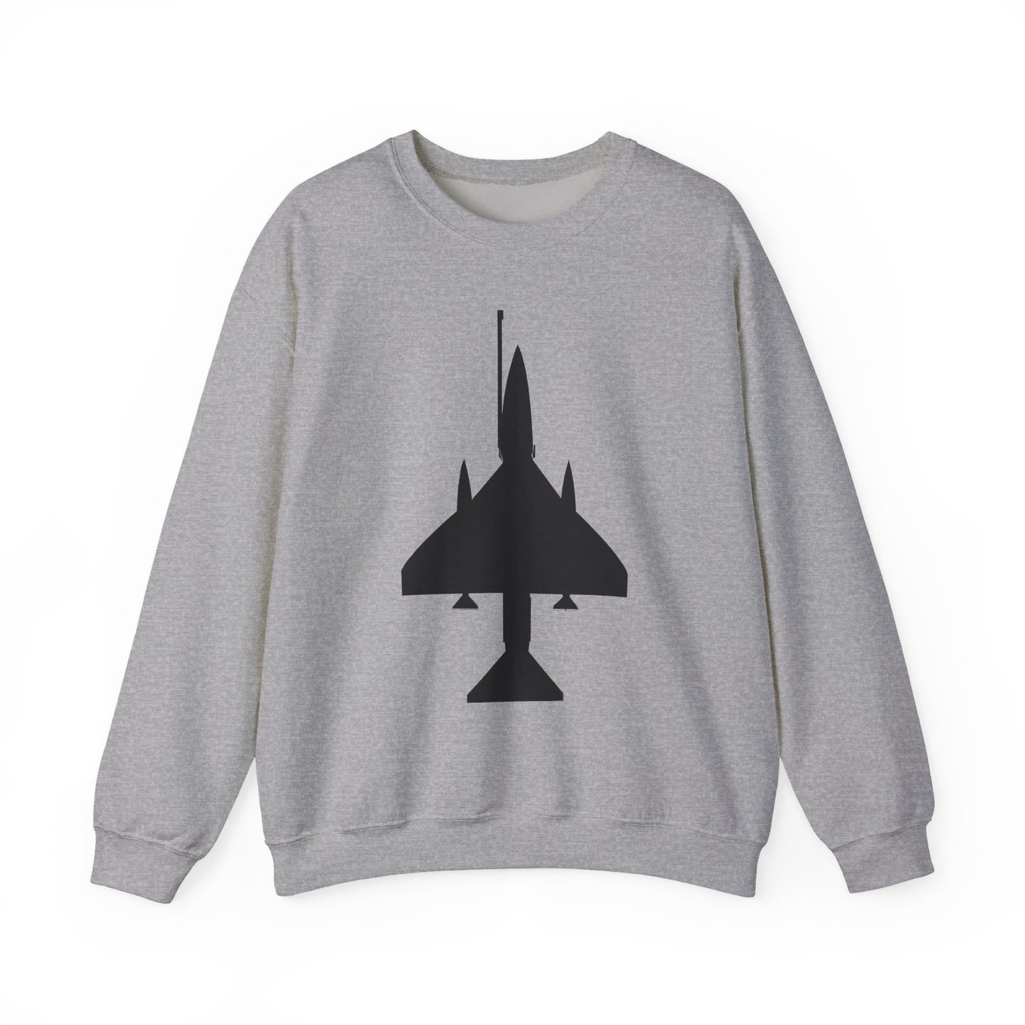 Crewneck Sweatshirt - Aircraft - A-4 SkyHawk - Top - Silhouette X 300