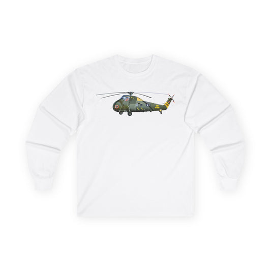 Unisex Ultra Cotton Long Sleeve Tee - H-34 Choctaw wo Txt X 300