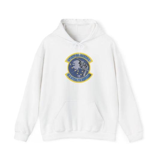 Unisex Heavy Blend Hooded Sweatshirt - USAF - B2 - Spirit of Alaska - Stealth Bomber wo txt X 300