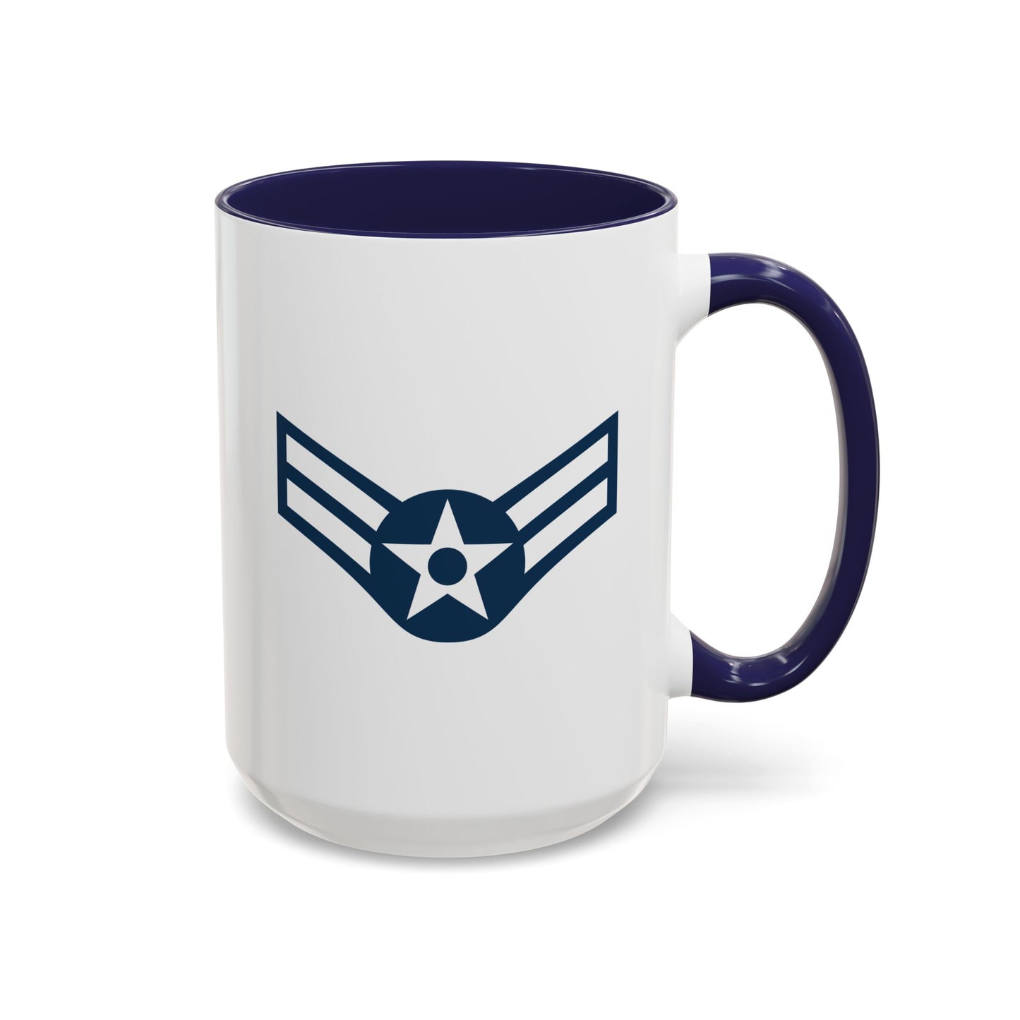 Accent Coffee Mug (11oz & 15oz) - USAF - Airman - First Class (E3) - 2020