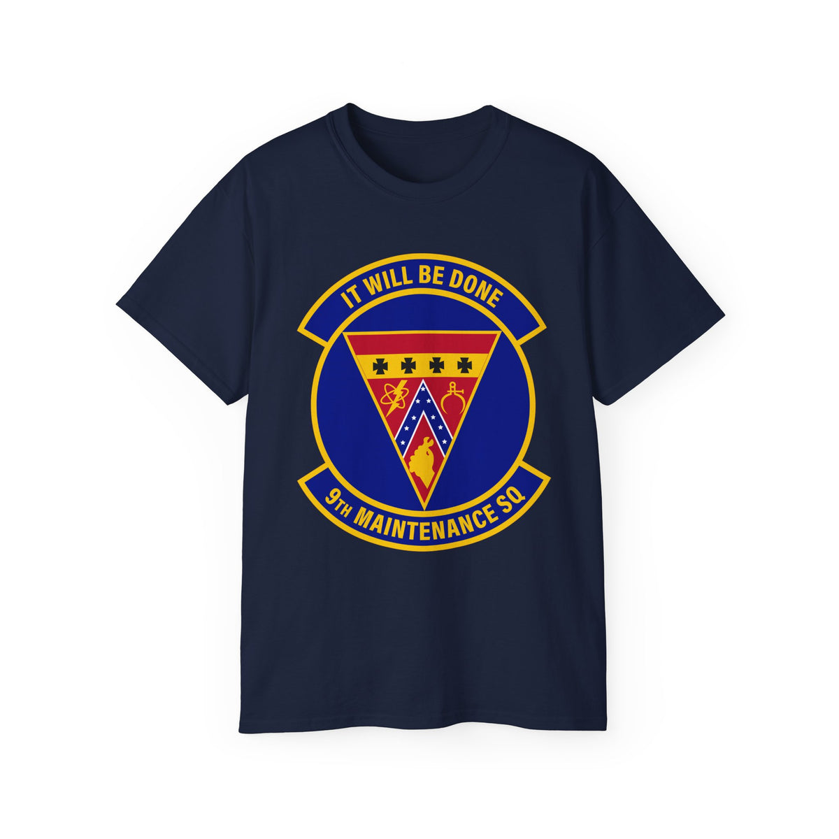 Unisex Ultra Cotton Tee - USAF - 9th Maintenance Squadron wo txt X 300