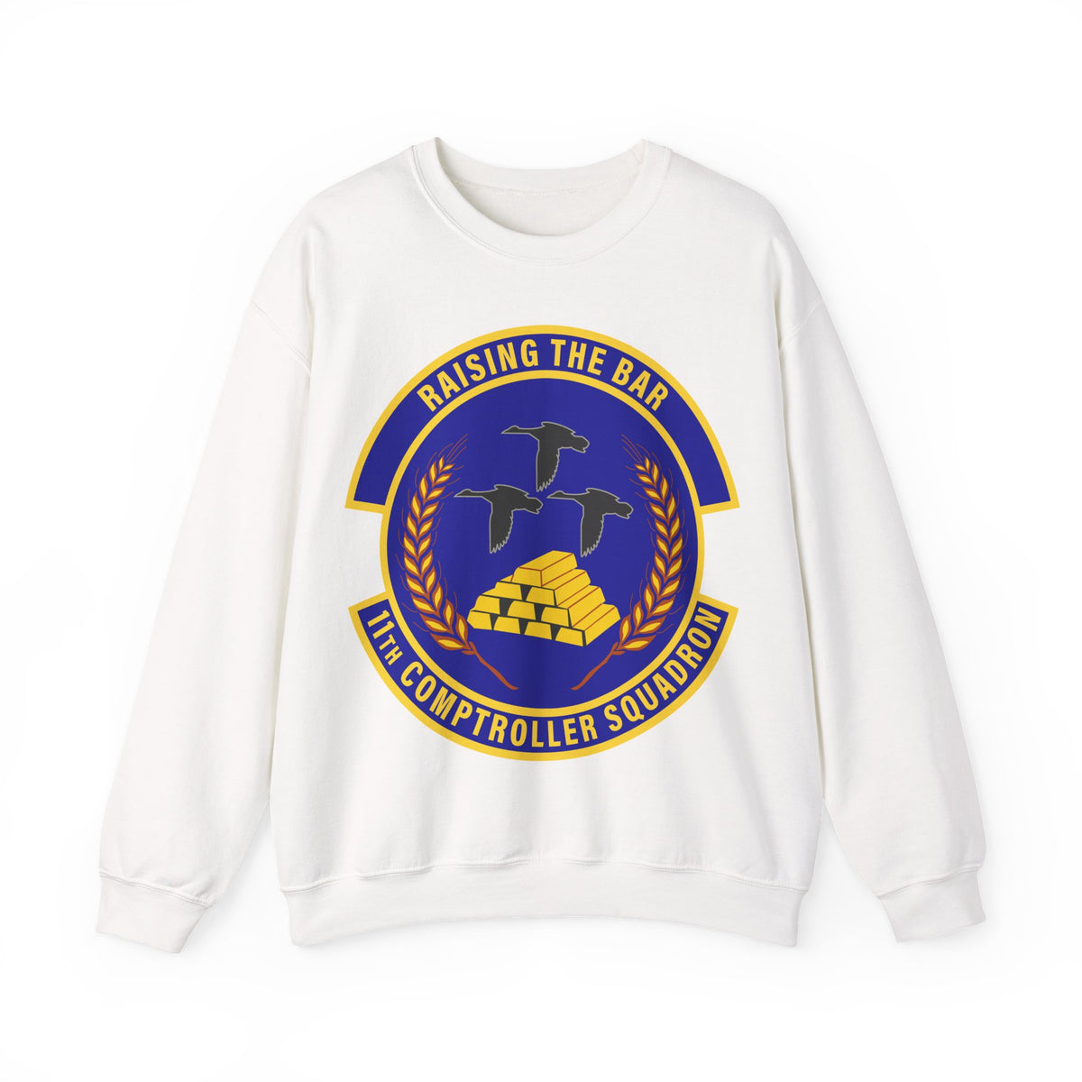 Crewneck Sweatshirt - USAF - 11th Comptroller Squadron wo txt