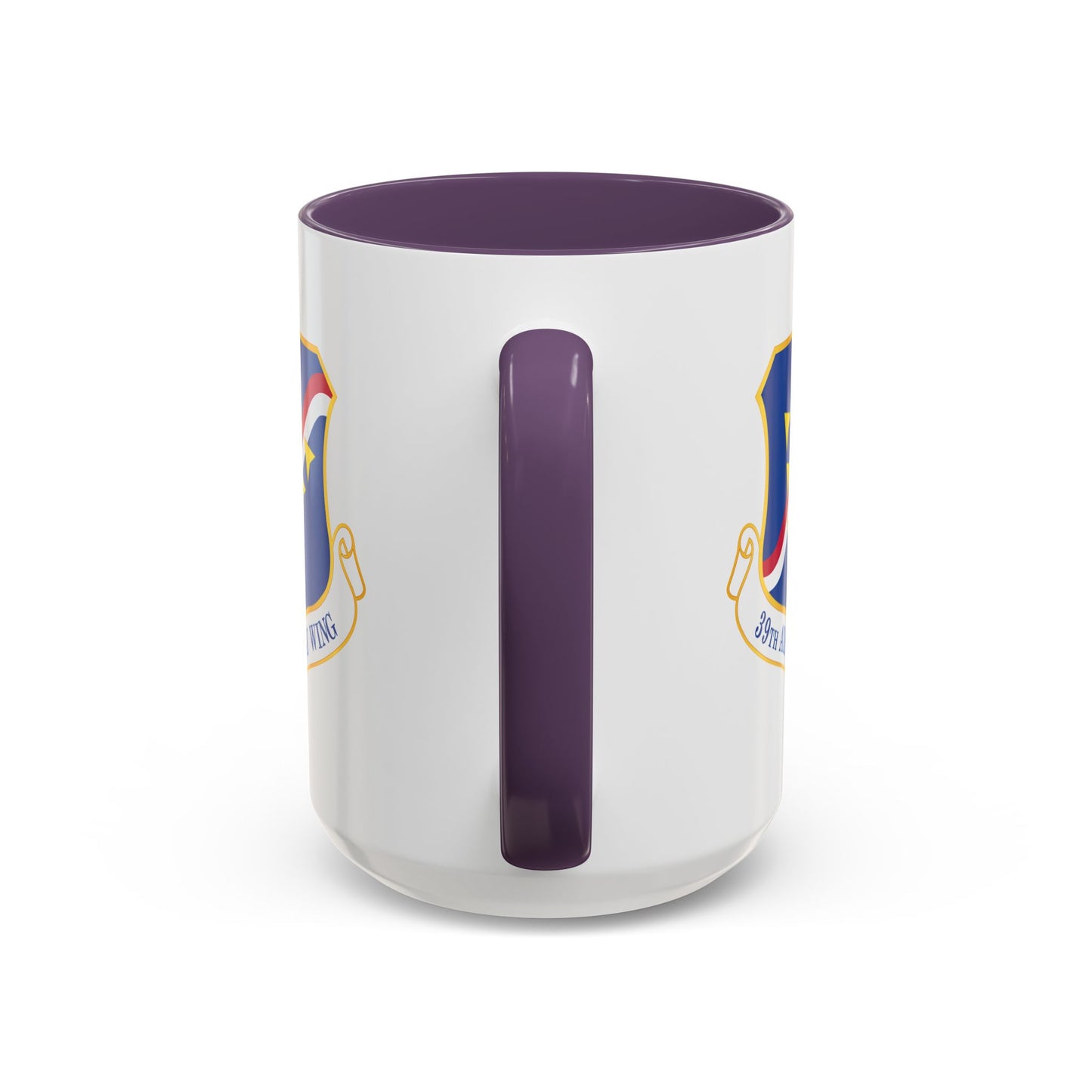 Accent Coffee Mug (11oz & 15oz) - USAF - 39th Airbase Wing wo Txt