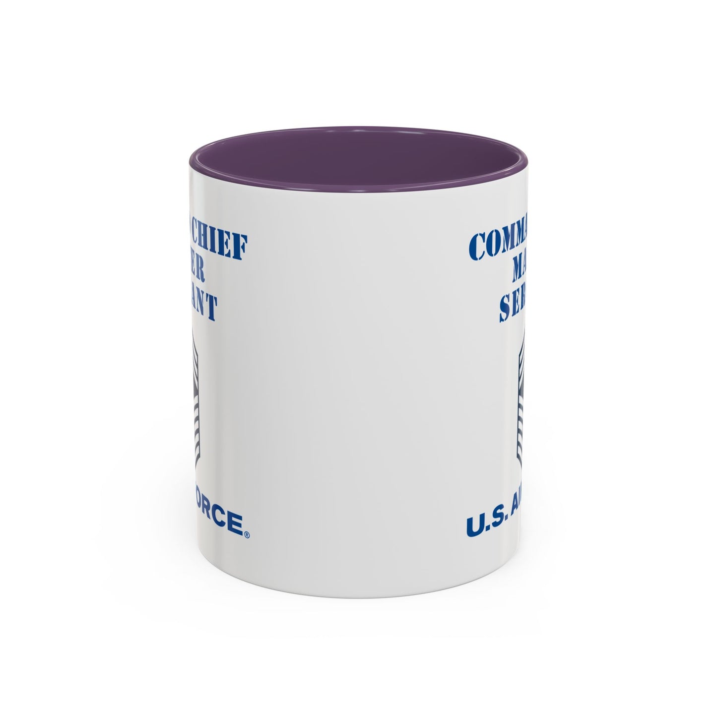 Accent Coffee Mug (11oz & 15oz) - USAF - Command Chief Master Sergeant (E9c) - 2020 - US Air Force w Text X 300