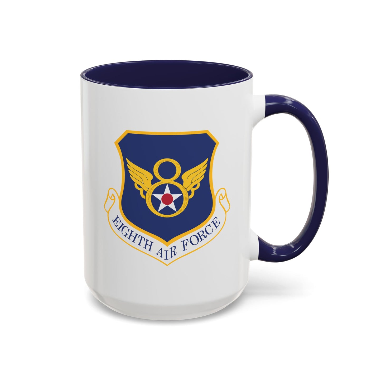 Accent Coffee Mug (11oz & 15oz) - USAF - 8th Air Force wo txt X 300