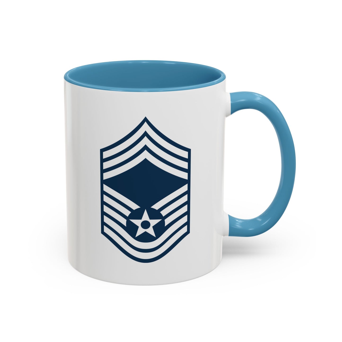 Accent Coffee Mug (11oz & 15oz) - USAF - Chief Master Sergeant (E9a) - 2020