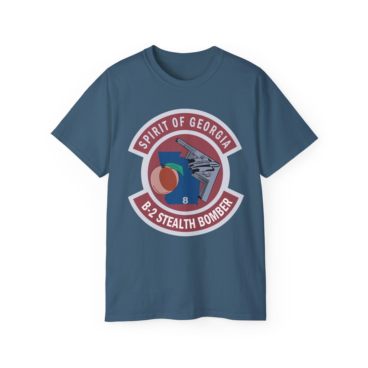 Unisex Ultra Cotton Tee - USAF - B2 - Spirit of Georgia - Stealth Bomber wo txt X 300