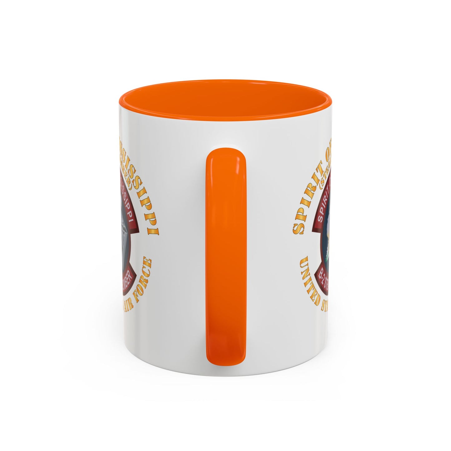 Accent Coffee Mug (11oz & 15oz) - USAF - B2 - Spirit of Mississippi - Stealth Bomber X 300