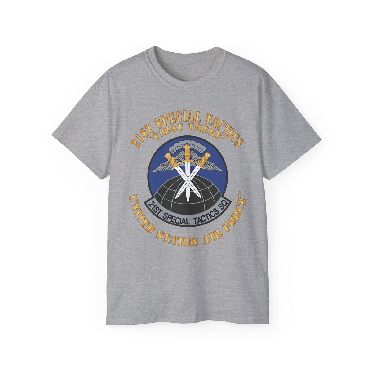 Unisex Ultra Cotton Tee - USAF - 21st Special Tactics Squadron - First There